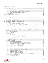 SIM3L167-C-GLR Datasheet Pagina 3