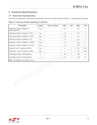 SIM3L167-C-GLR Datasheet Page 8