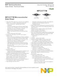 SPC5777MK0MVA8R Datasheet Cover