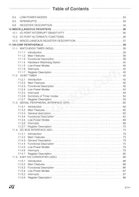 ST72C215G2M3 Datasheet Page 3