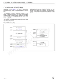 ST72C215G2M3 Datasheet Page 10