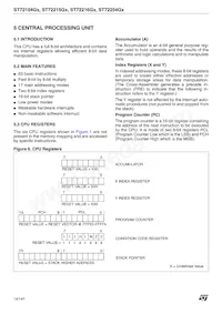 ST72C215G2M3 Datasheet Pagina 14
