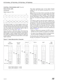 ST72C215G2M3 Datasheet Pagina 16