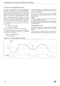 ST72C215G2M3 Datasheet Page 18