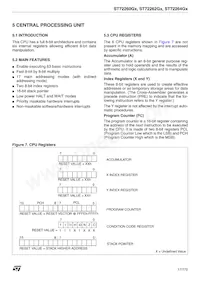 ST72F264G1B5 Datasheet Page 17