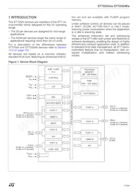 ST72F324BK2TCXS數據表 頁面 7