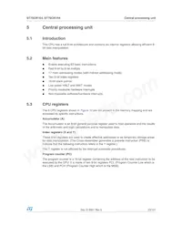 ST7FSCR1R4T1 Datasheet Page 23