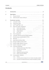 STM32L010F4P6 Datasheet Page 2