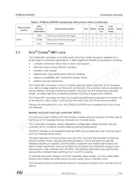 STM32L010F4P6 Datasheet Pagina 17