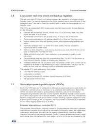 STM32L010F4P6 데이터 시트 페이지 21