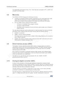 STM32L010F4P6 데이터 시트 페이지 22