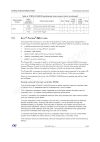 STM32L010R8T6 데이터 시트 페이지 17