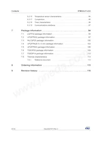 STM32L011K4U3TR Datasheet Page 4