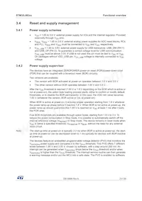 STM32L082CZY3TR Datasheet Page 21