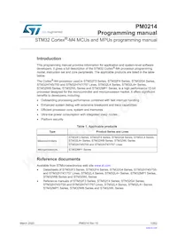 STM32L442KCU6數據表 封面