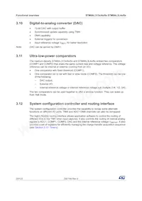 STM8AL3168TCX Datasheet Pagina 20