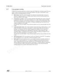 STM8L050J3M3TR Datasheet Page 13