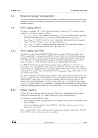 STM8L050J3M3TR Datasheet Page 15