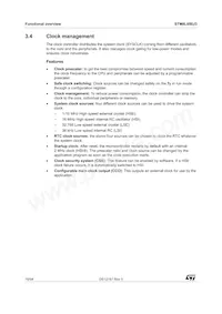 STM8L050J3M3TR Datasheet Page 16