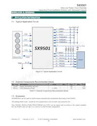 SX9501IULTRT 데이터 시트 페이지 18