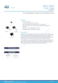 T1035-6G-TR Datasheet Copertura