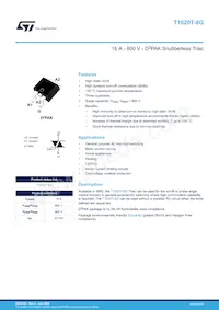 T1620T-8G-TR Datasheet Copertura