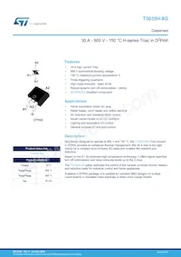 T3035H-8G-TR Datasheet Cover