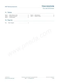 TDA10025HN/C1 Datasheet Page 7