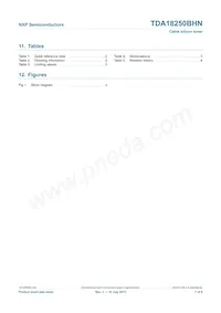 TDA18250BHN/C1K Datasheet Page 7