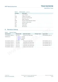 TDA18250HN/C1 Datasheet Pagina 4