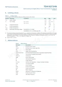 TDA18273HN/C1 Datenblatt Seite 4