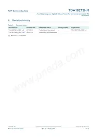 TDA18273HN/C1 Datasheet Page 6