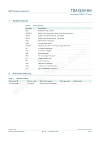 TDA18291HN/C1數據表 頁面 4