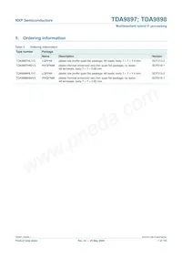 TDA9898HN/V3 Datasheet Page 7