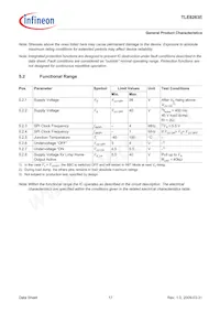 TLE8263EXUMA1 Datasheet Page 17