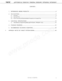UPD70F3036HYGC-8EU-A Datasheet Page 9
