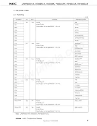 UPD70F3036HYGC-8EU-A數據表 頁面 11