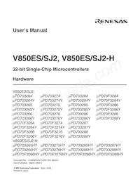 UPD70F3284YGJ-UEN-A Datenblatt Seite 3