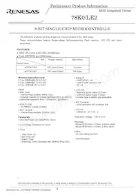UPD78F0394GC-8EA-A Datasheet Page 3