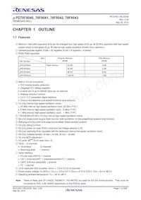 UPD78F8042K8(R)-9B4-AX Datasheet Page 16