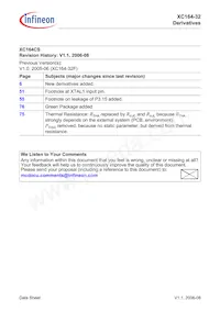 XC164CS32F40FBBAKXUMA1 Datasheet Page 4