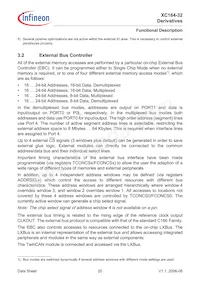 XC164CS32F40FBBAKXUMA1 Datasheet Page 22