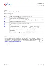 XC167CI32F40FBBAKXUMA1 Datenblatt Seite 4
