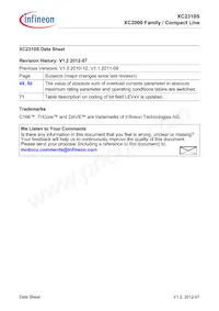 XC2310S8F40RAAKXUMA1 Datasheet Pagina 4