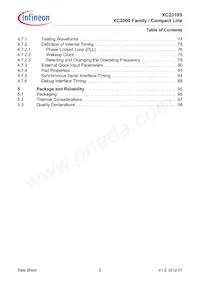 XC2310S8F40RAAKXUMA1 Datasheet Pagina 6