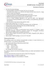 XC2310S8F40RAAKXUMA1 Datasheet Page 8