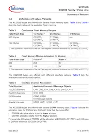 XC2336B40F80LAAHXUMA1數據表 頁面 11