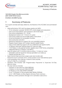 XC2387C136F100LABKXUMA1 Datasheet Pagina 7