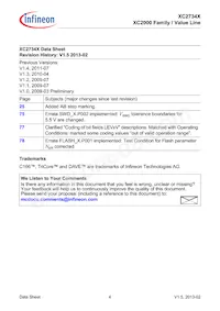 XC2734X40F80LAAKXUMA1 Datasheet Page 4