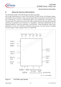 XC2734X40F80LAAKXUMA1 Datasheet Pagina 12